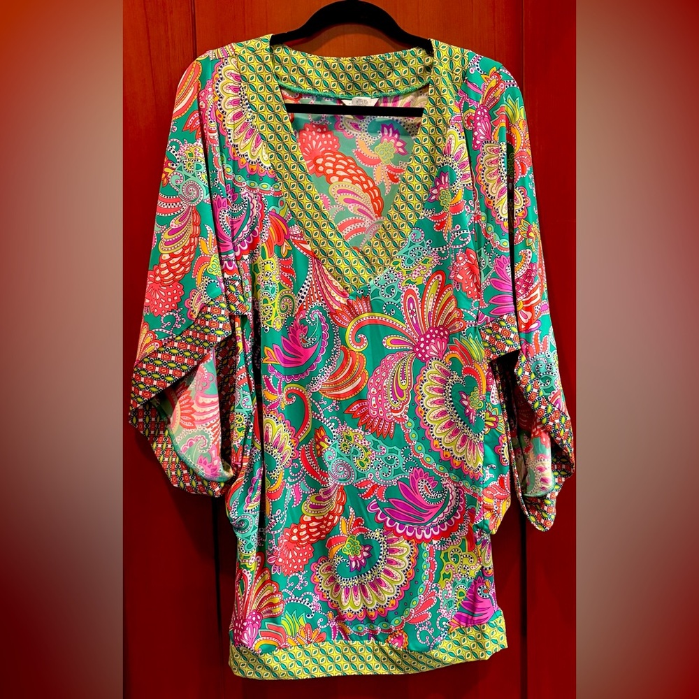 Vibrant Paisley Women's Top/Dress/Tunic